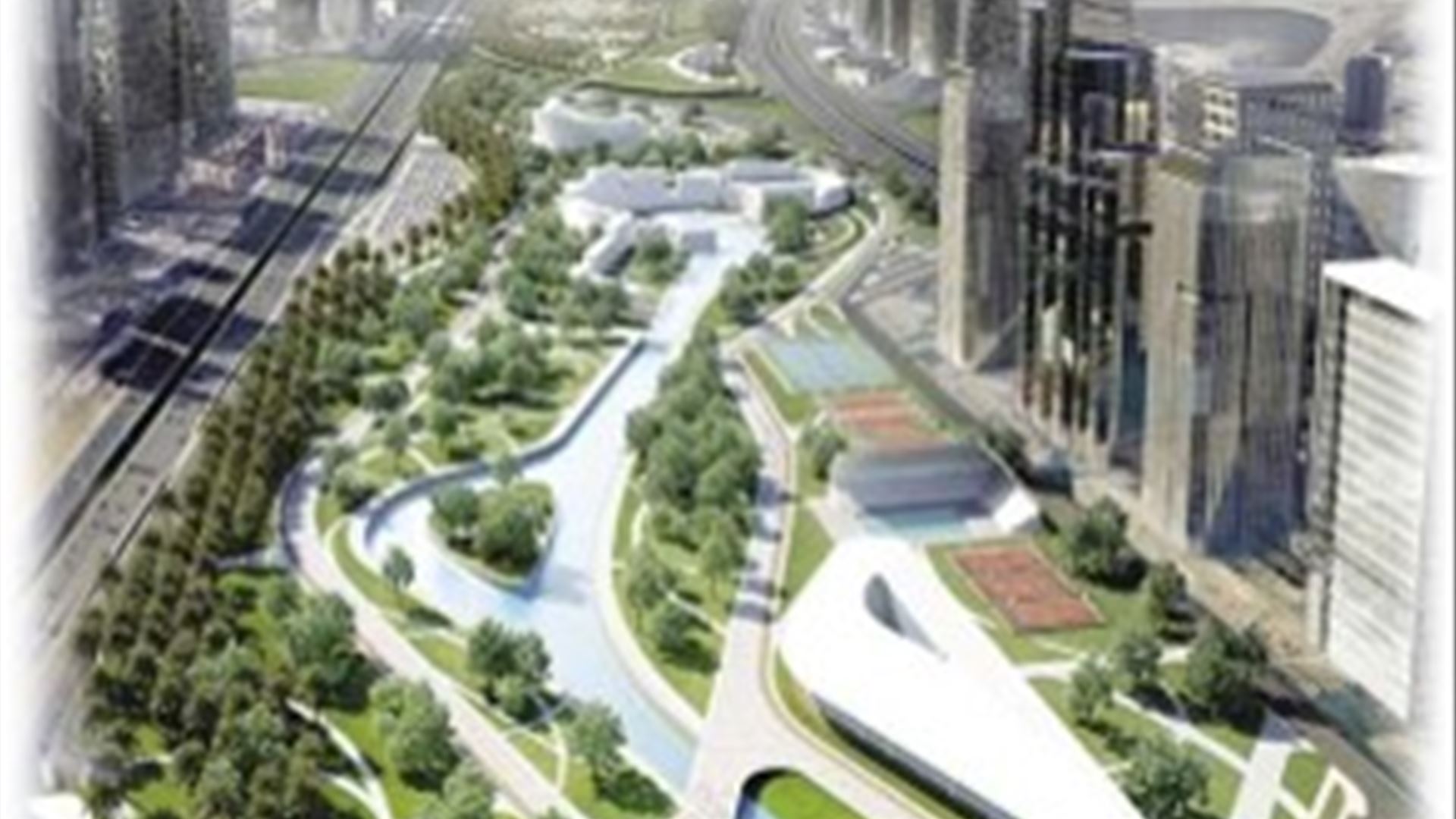 Green Bridges in Central Park - – New Administrative Capital 
