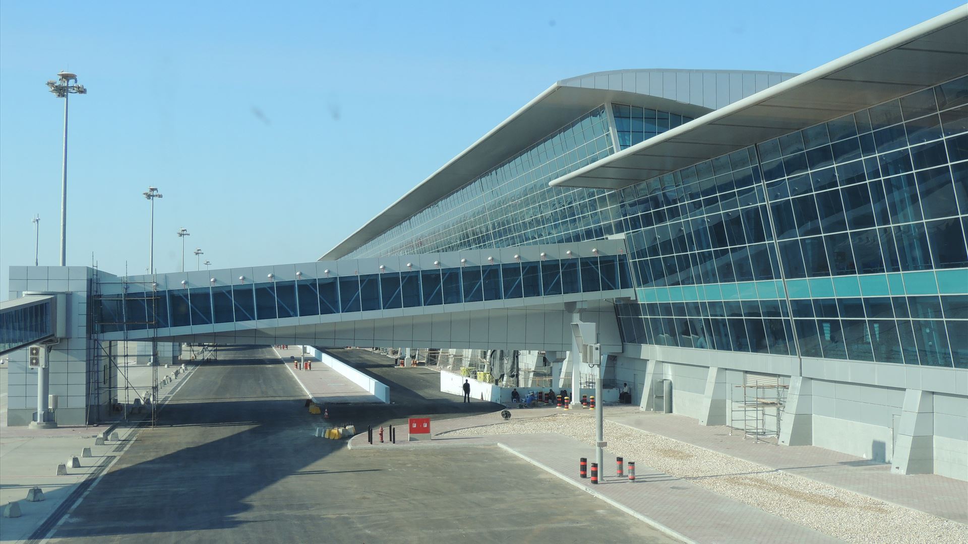 Hurghada International Airport terminal building and landside facilities